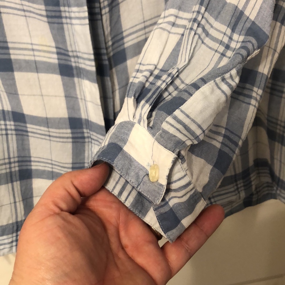 🎉HP🎉 Lane Bryant Venezia semisheer button down shirt, size 14/16. - Picture 7 of 8